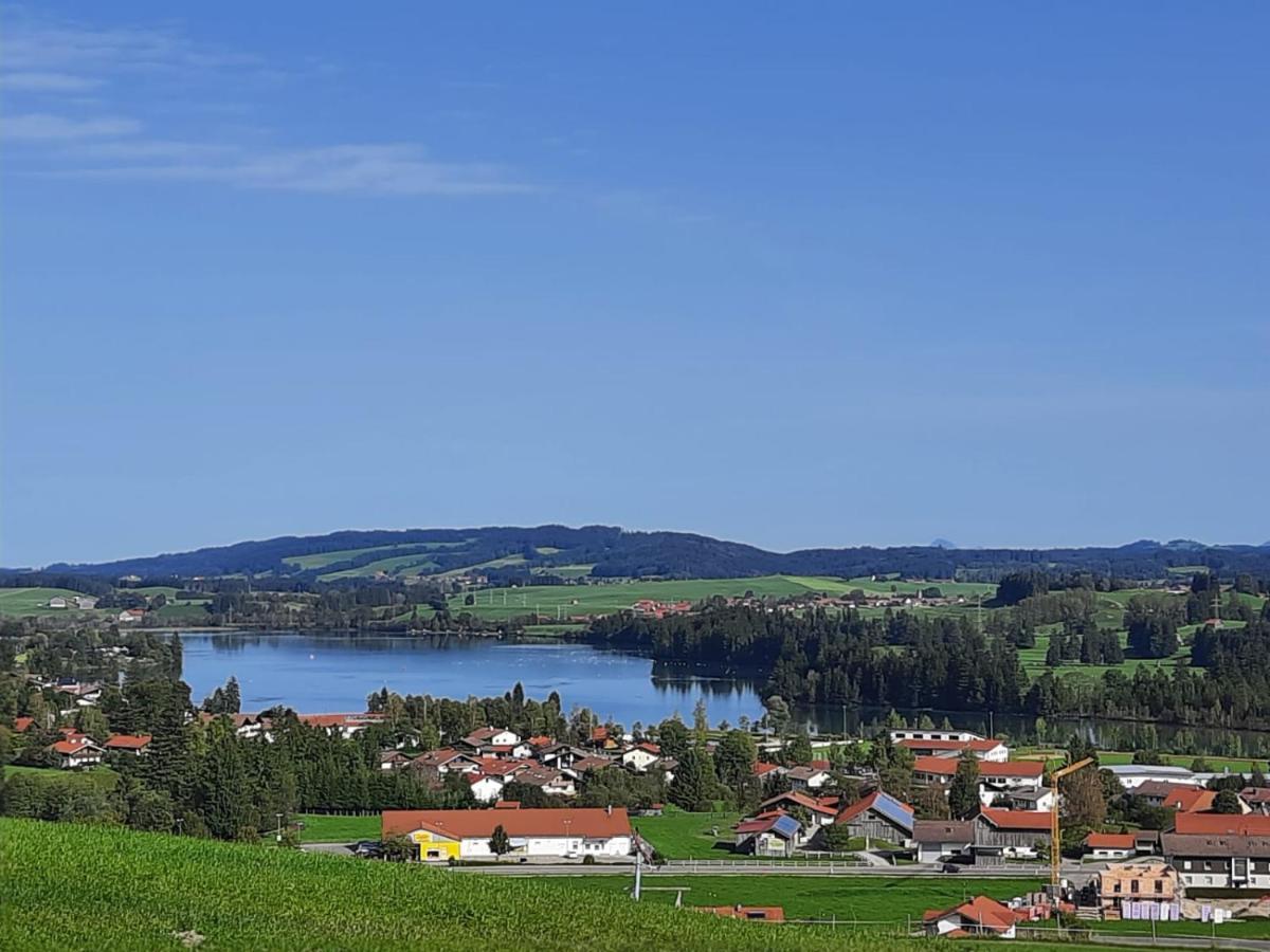 Ferienwohnung In Lechbruck Am See Im Schoenen Allgaeu, Nahe Fuessen Nur 300 M Vom See Exteriör bild